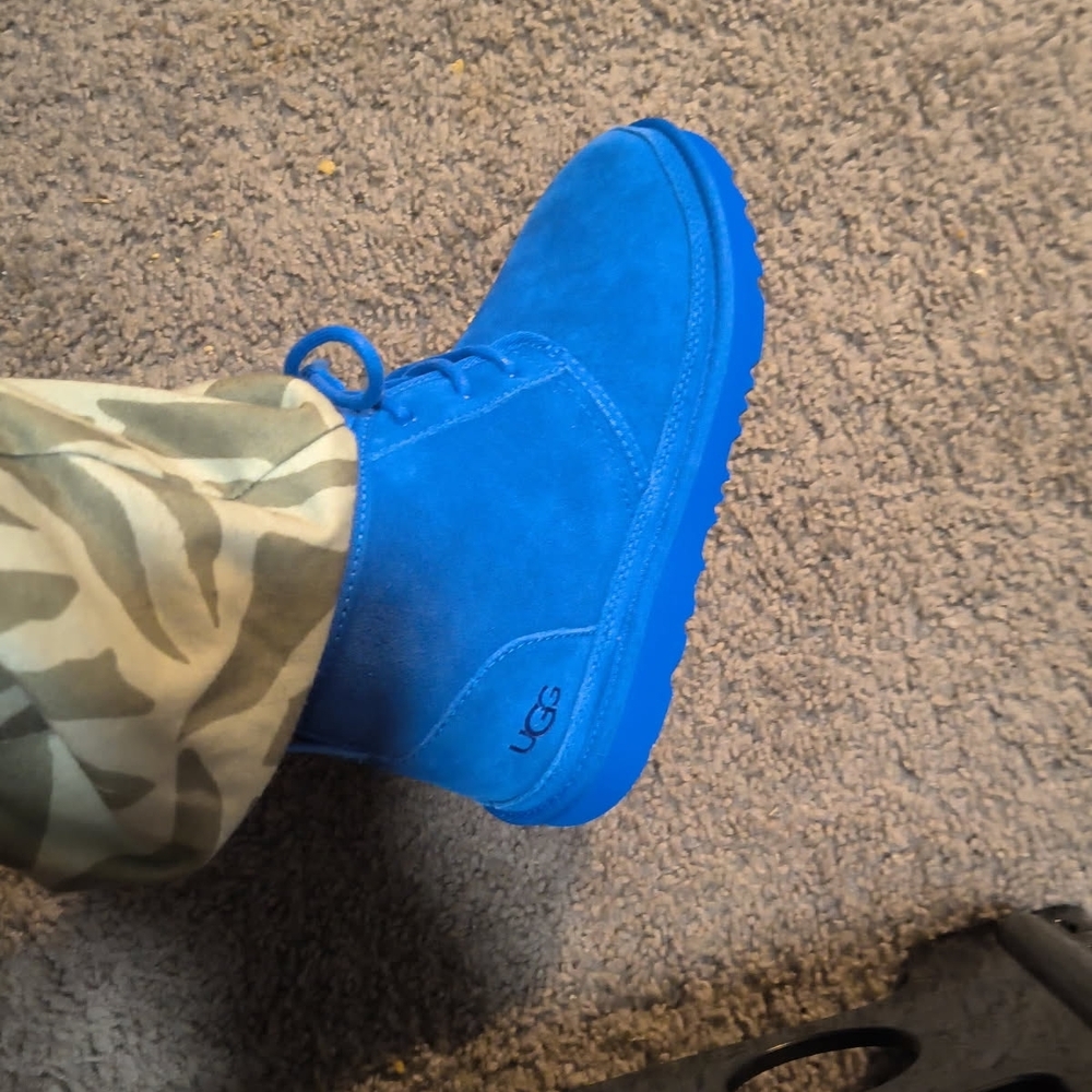 UGG Men's Vibrant Blue Chukka Boots